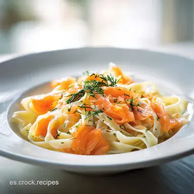 Receta con Salm&oacute;n Ahumado en 15 Minutos Tarjeta de receta