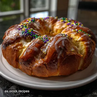 Roscn de Reyes Express: Postre R&aacute;pido y Casero Tarjeta de receta