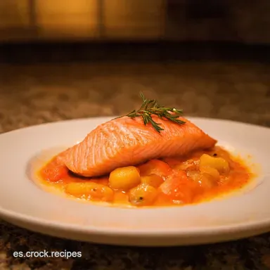 Salm&oacute;n Recetas Mi Secreto de Salm&oacute;n a la Naranja y Almendras Tarjeta de receta