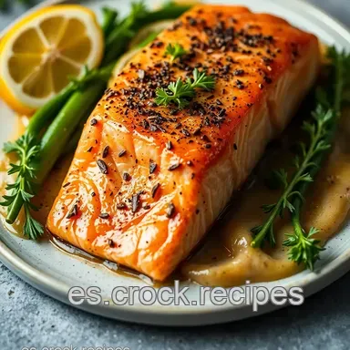 Como Marinar Salmon: &iexcl;Salm&oacute;n a la Espa&ntilde;ola Que Enamora! Tarjeta de receta
