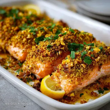 Salm&oacute;n Rico en Prote&iacute;nas y Antiinflamatorio: Crispy Baked in 25 Minutos Tarjeta de receta