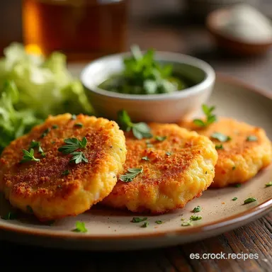 Schnitzel Latkes Receta Una Fusi&oacute;n Incre&iacute;ble Estilo Petersen Tarjeta de receta