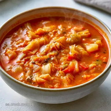 Sopa Coreana Picante en 45 Minutos Tarjeta de receta