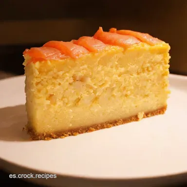 Sushi Cake Receta Mi Tarta de Sushi con Langostinos y Salm&oacute;n Tarjeta de receta