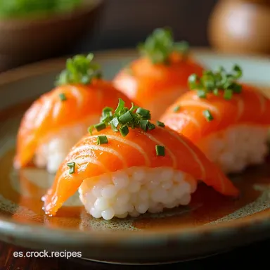 Sushi Casero F&aacute;cil Receta de Maki y Arroz Perfecto Tarjeta de receta