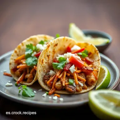 &iexcl;Tacos al Pastor Aut&eacute;nticos! Mi Receta Mexicana Favorita Tarjeta de receta