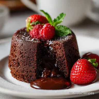 Tarta de Chocolate Sin Horno en 20 Minutos - Receta Casera Tarjeta de receta