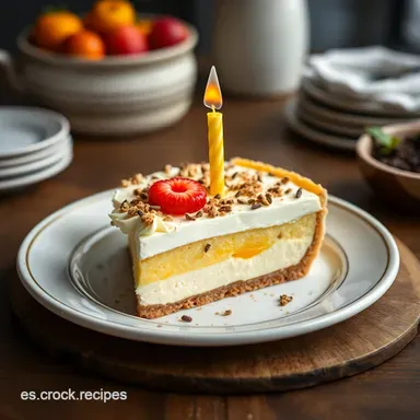 Tartas de Cumplea&ntilde;os Originales y &iexcl;F&aacute;ciles! Explosi&oacute;n de Confeti 🎉 Tarjeta de receta