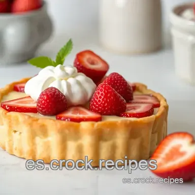 Tarta de Fresas con Nata: &iexcl;Un Cl&aacute;sico con Sabor a Verano! Tarjeta de receta