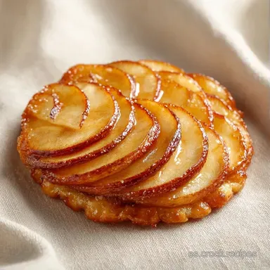 Tarta De Manzana Con Mermelada Tarjeta de receta