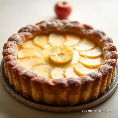 Receta Tarta: La Tarta de Manzana de la Abuela, &iexcl;F&aacute;cil! Tarjeta de receta
