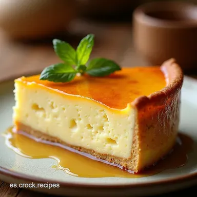 Tarta de Queso Japonesa EL MEJOR POSTRE QUE HE probado Tarjeta de receta