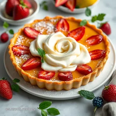 Tarta de Santiago: &iexcl;Receta Tradicional F&aacute;cil! | Tartas Recetas Tarjeta de receta