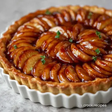 Tarta Tatin de Manzana para 8 Personas Tarjeta de receta