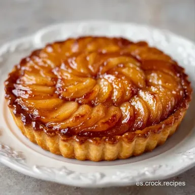 Tarta Tatin Manzana en 45 Minutos Tarjeta de receta