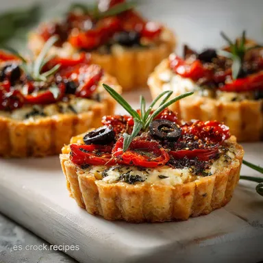 Tartaletas Saladas: Aperitivo Gourmet y Casero Tarjeta de receta
