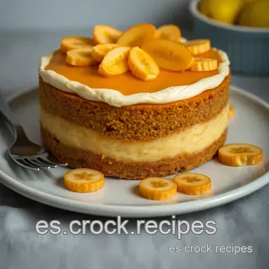 Torta Banoffee F&aacute;cil: &iexcl;Estilo elGourmet en tu Casa! Tarjeta de receta