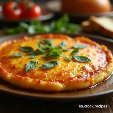 Tortilla de Patata Feliz El Secreto Caramelizado Tarjeta de receta