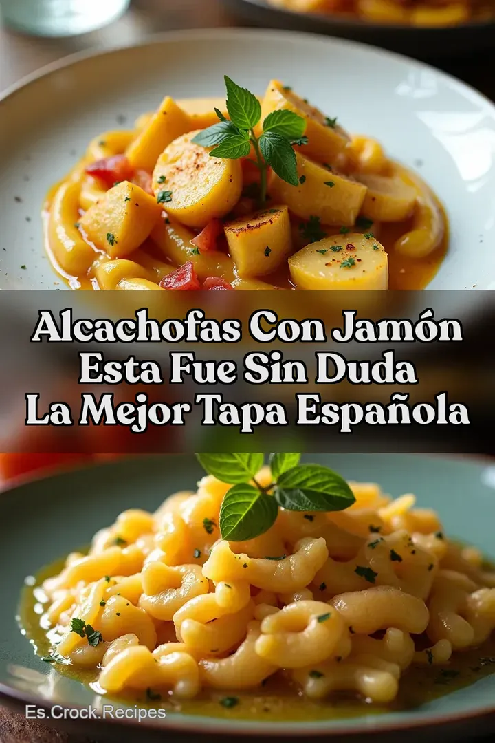 Alcachofas con Jam&oacute;n ESTA FUE SIN DUDA LA Mejor Tapa Espa&ntilde;ola