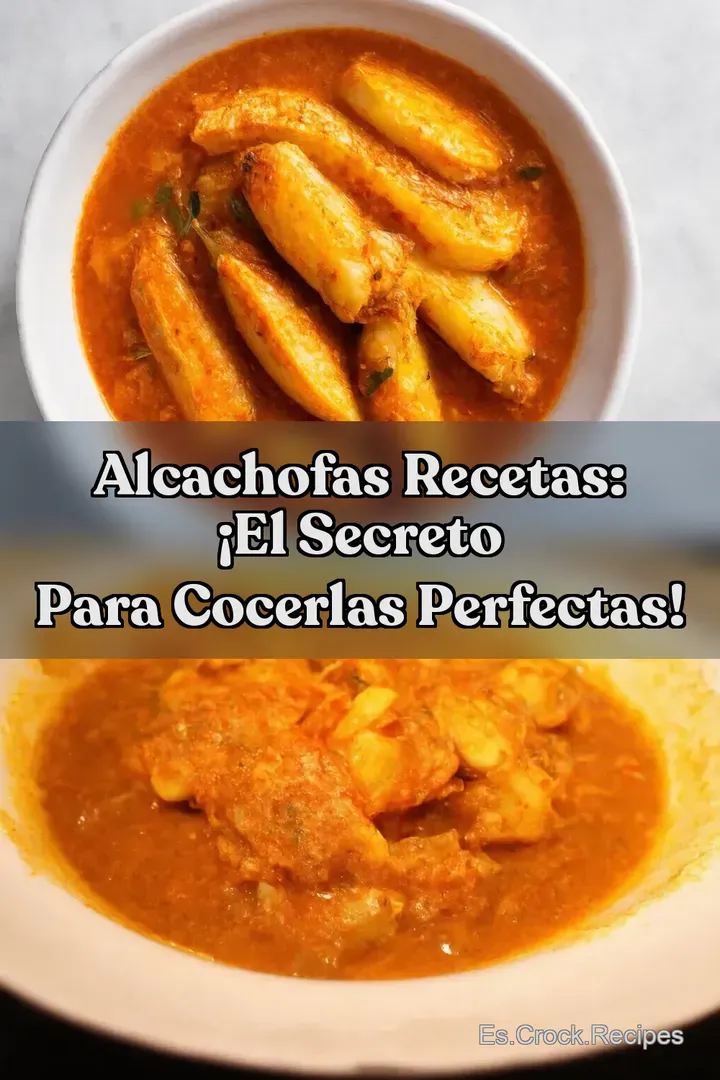 Alcachofas Recetas: &iexcl;El Secreto para Cocerlas Perfectas!