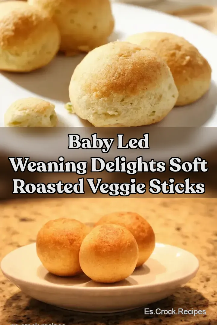 Baby Led Weaning Delights Soft Roasted Veggie Sticks