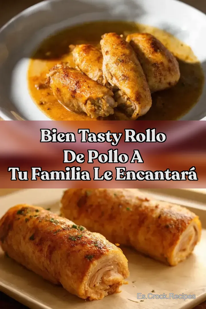 Bien Tasty Rollo de Pollo A tu familia le encantar&aacute;