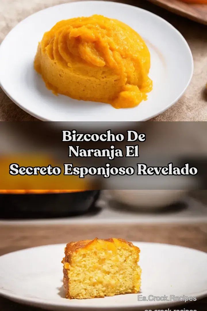 Bizcocho de Naranja El Secreto Esponjoso Revelado