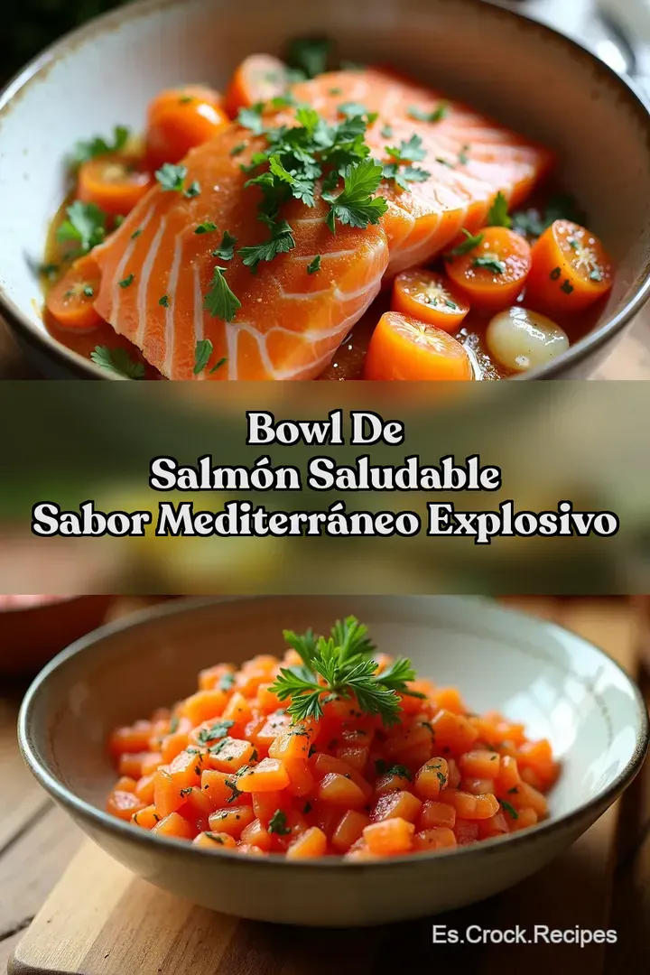 Bowl de Salm&oacute;n Saludable Sabor Mediterr&aacute;neo Explosivo