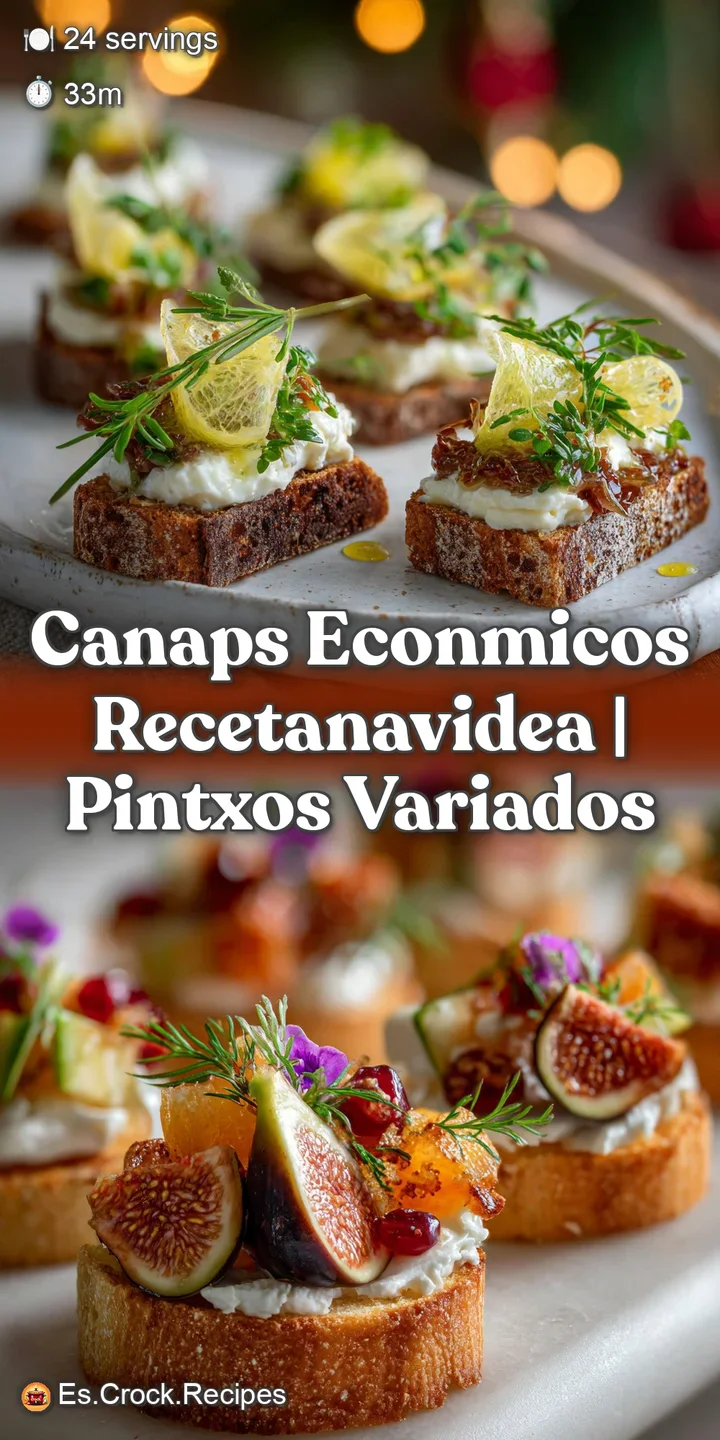 Close-up of a single pintxo, a medley of textures: creamy cheese contrasts with the crisp bread and vibrant, juicy peppers...