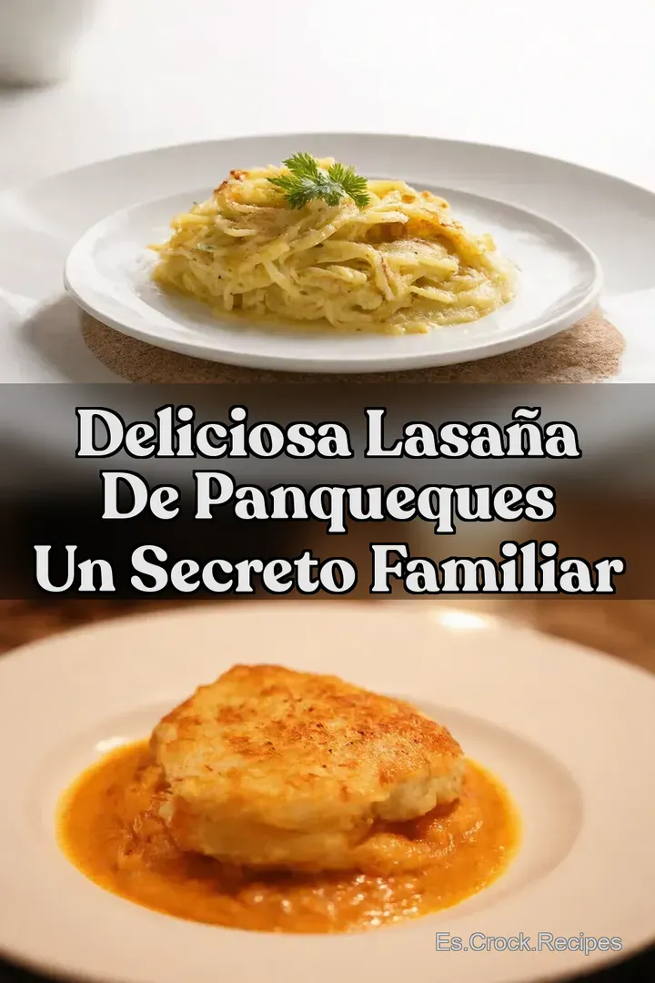 Deliciosa Lasa&ntilde;a de Panqueques Un Secreto Familiar