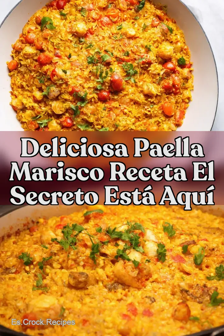 Deliciosa Paella Marisco Receta El Secreto Est&aacute; Aqu&iacute;