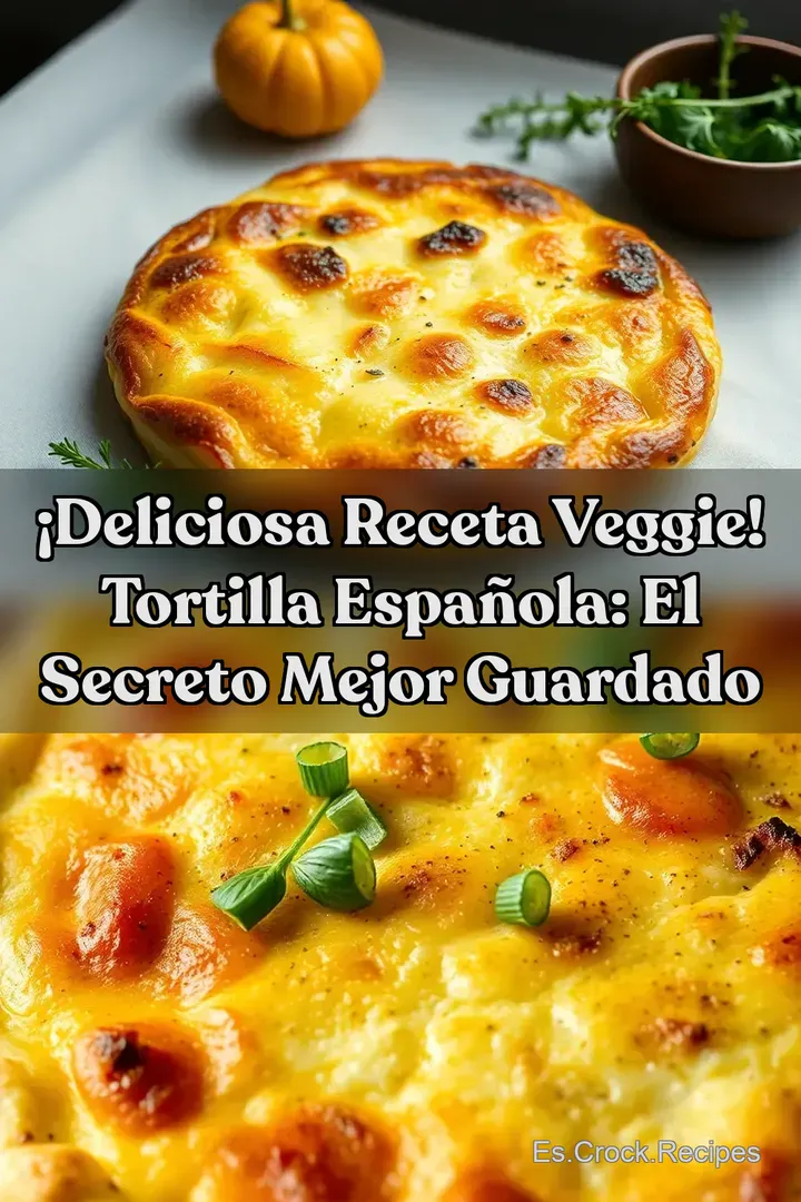 &iexcl;Deliciosa Receta Veggie! Tortilla Espa&ntilde;ola: El Secreto Mejor Guardado