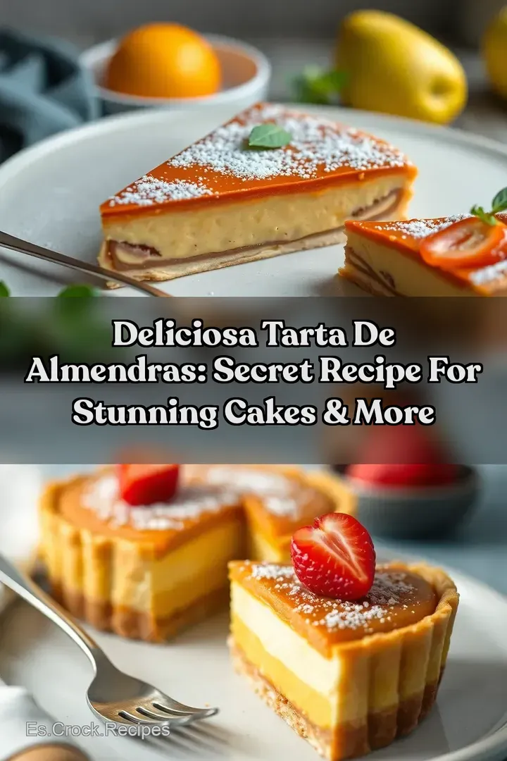 Deliciosa Tarta de Almendras: Secret Recipe for Stunning Cakes & More
