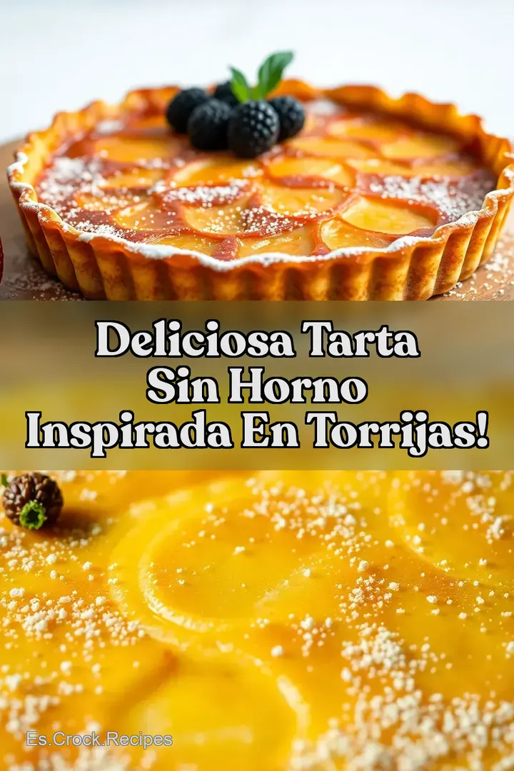 Deliciosa Tarta sin Horno Inspirada en Torrijas!
