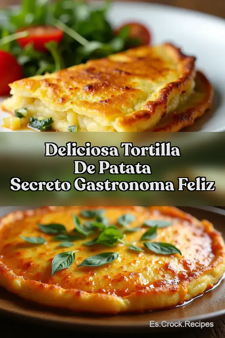 Deliciosa Tortilla de Patata Secreto Gastronoma Feliz