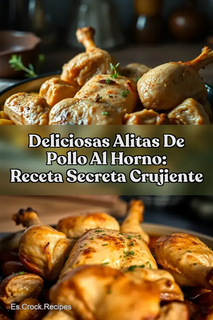 Deliciosas Alitas de Pollo al Horno: Receta Secreta Crujiente