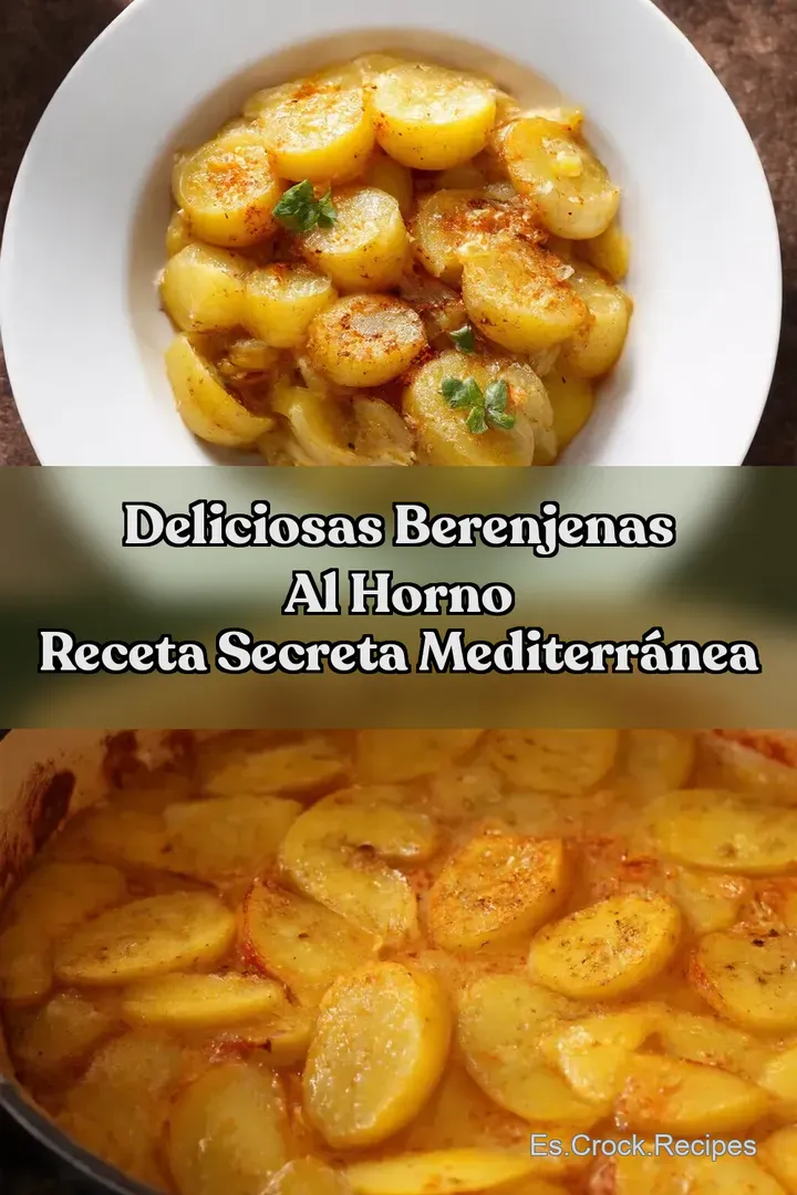 Deliciosas berenjenas al horno Receta Secreta Mediterr&aacute;nea