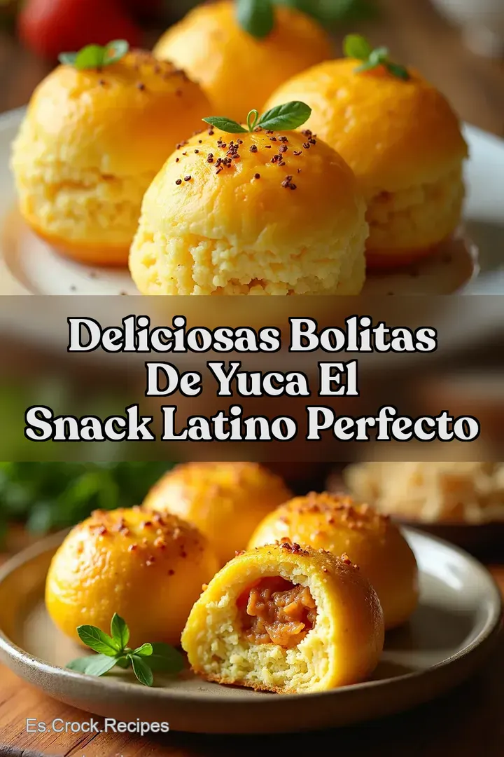 Deliciosas Bolitas de Yuca El Snack Latino Perfecto