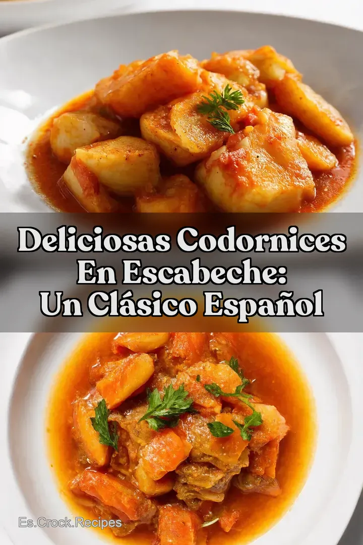 Deliciosas Codornices En Escabeche: Un Cl&aacute;sico Espa&ntilde;ol