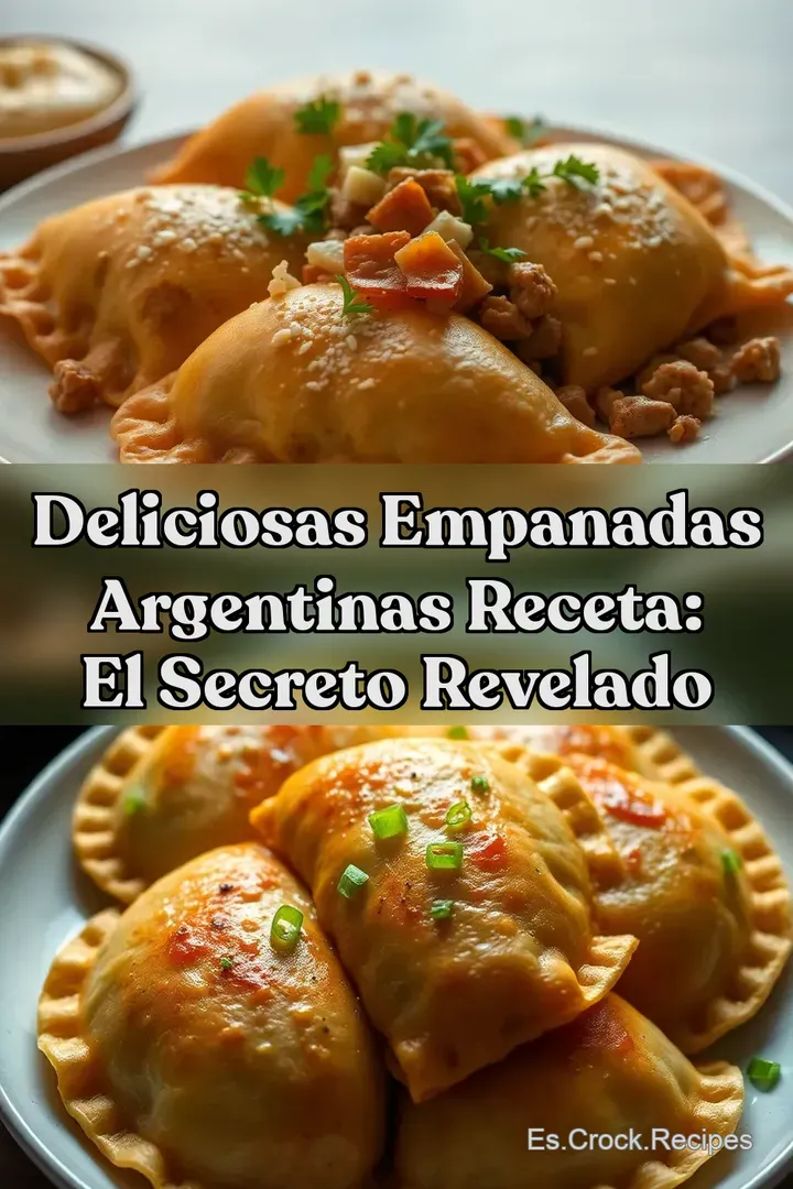 Deliciosas Empanadas Argentinas Receta: El Secreto Revelado