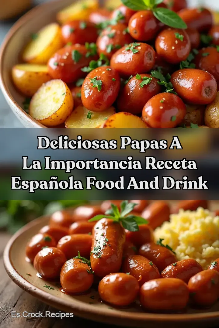 Deliciosas Papas a la Importancia Receta Espa&ntilde;ola Food And Drink