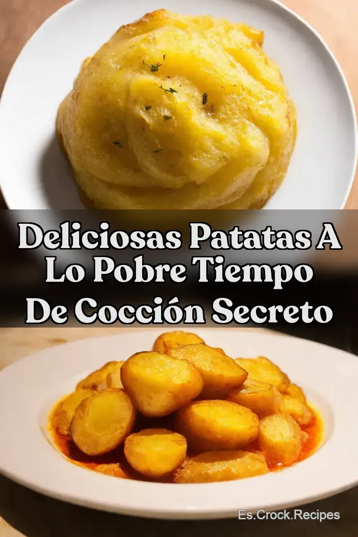 Deliciosas patatas a lo pobre Tiempo de cocci&oacute;n secreto