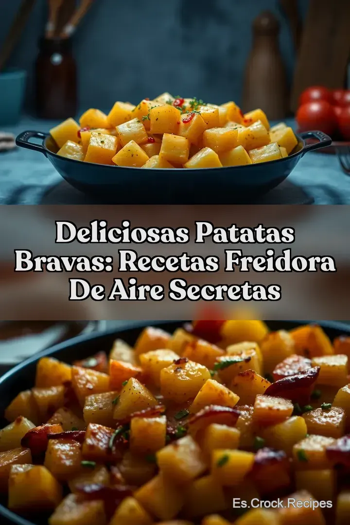 Deliciosas Patatas Bravas: Recetas Freidora de Aire Secretas