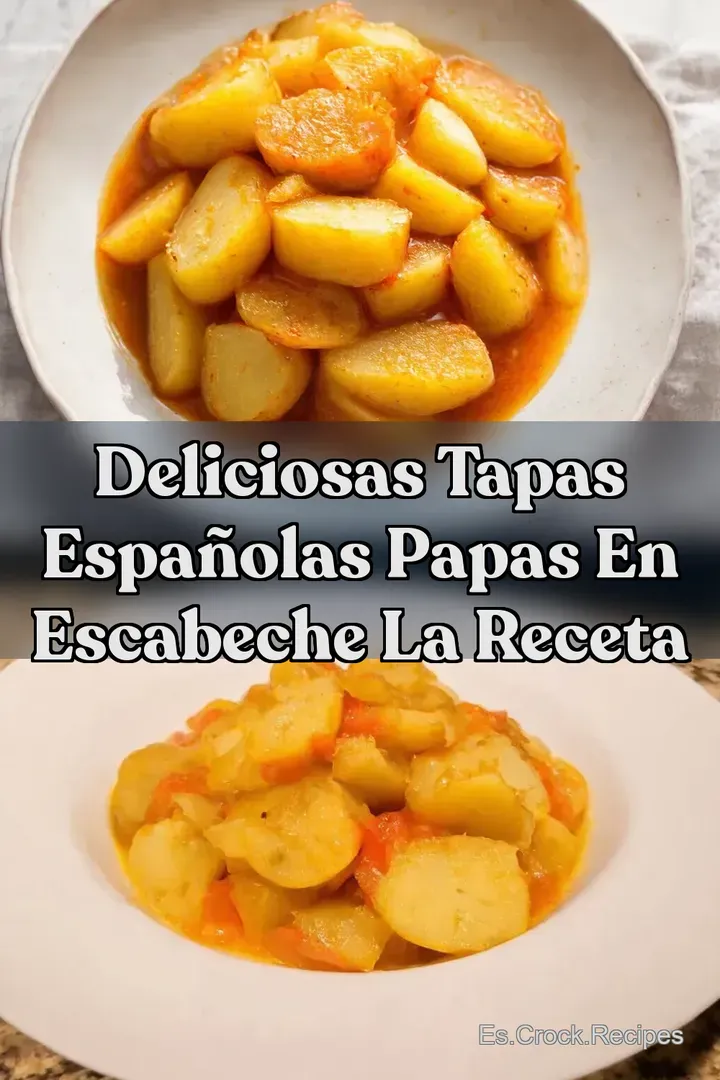 Deliciosas Tapas Espa&ntilde;olas Papas En Escabeche La Receta