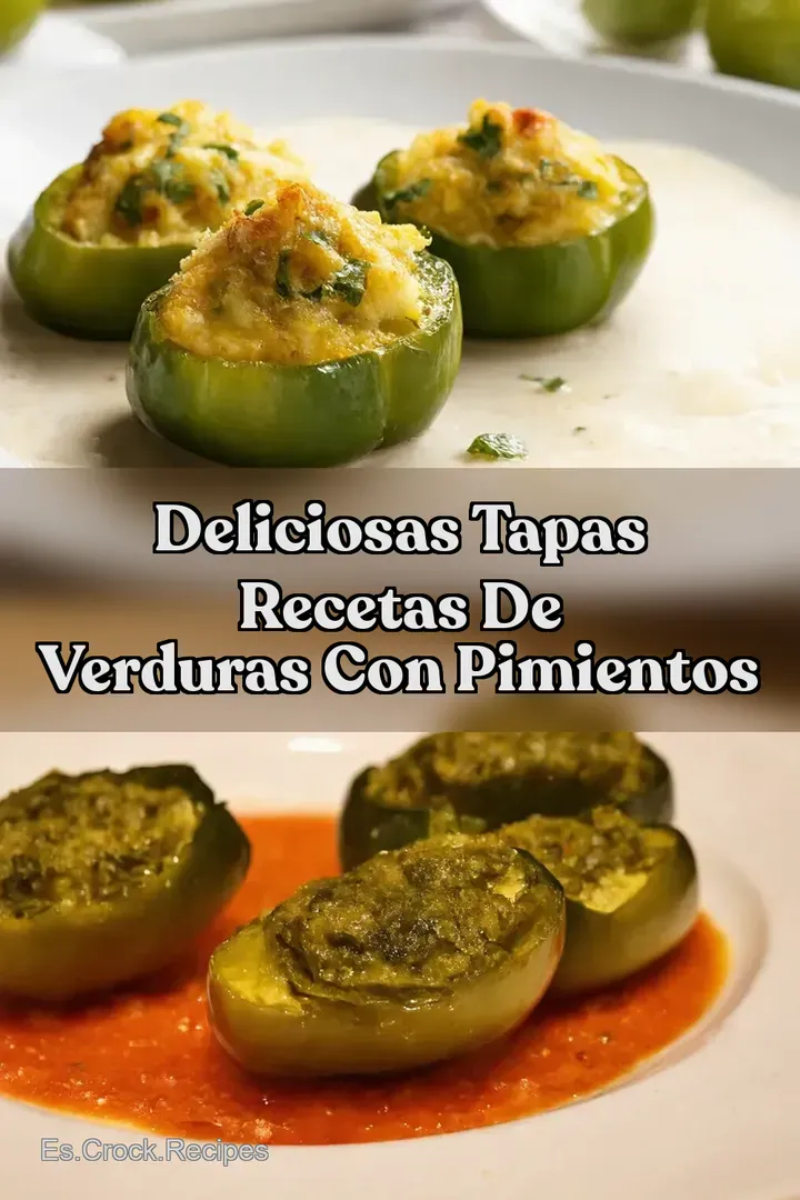 Deliciosas Tapas Recetas de Verduras con Pimientos
