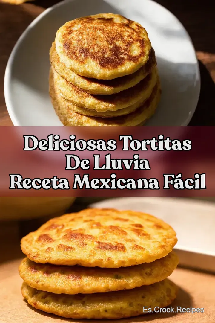 Deliciosas TORTITAS DE LLUVIA Receta Mexicana F&aacute;cil