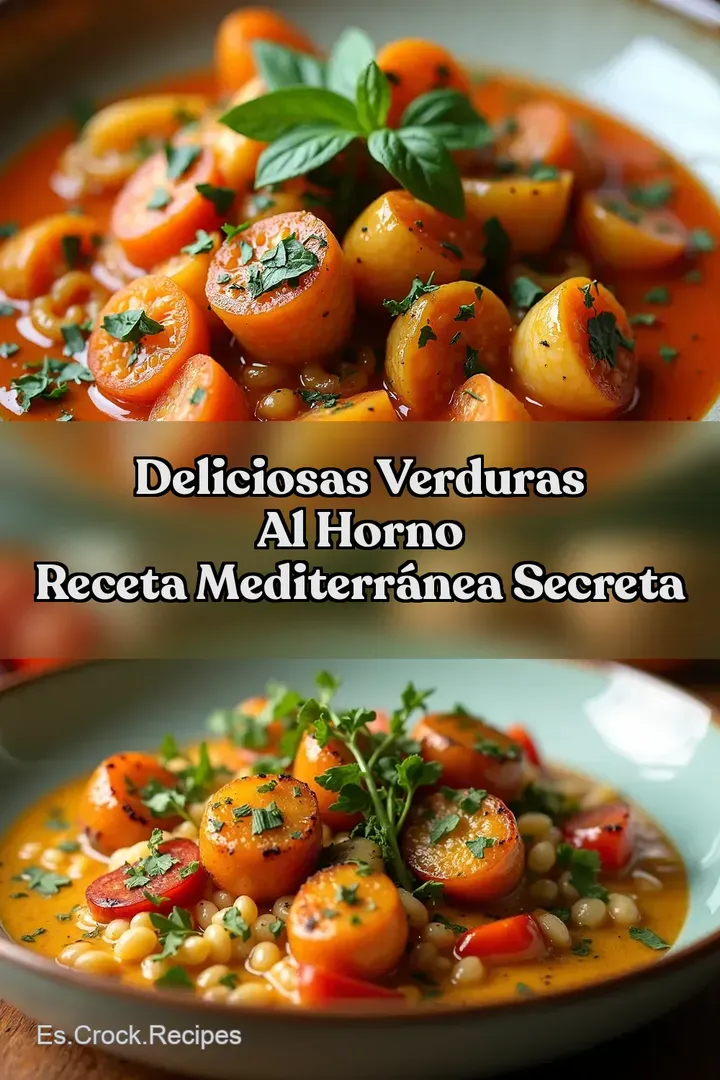 Deliciosas VERDURAS AL HORNO Receta Mediterr&aacute;nea Secreta