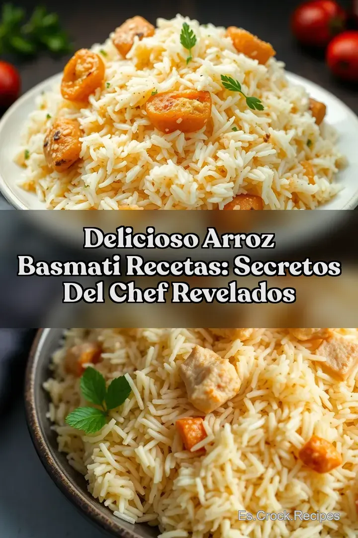 Delicioso Arroz Basmati Recetas: Secretos del Chef Revelados