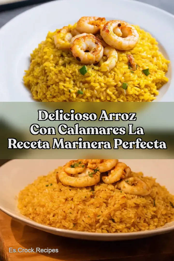 Delicioso Arroz con Calamares La Receta Marinera Perfecta