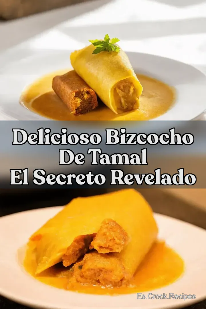 Delicioso BIZCOCHO DE TAMAL El Secreto Revelado